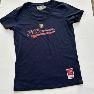 FC Barcelona Women’s Scoop Neck Tee Medium